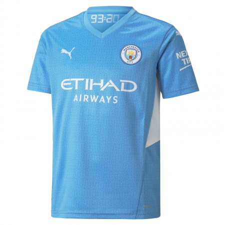 Billiga Fotbollströjor Manchester City Hemma tröja 2021/22 Kortärmad